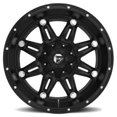 Aluminum Wheels 17X8.5 Hostage D531 5 On 110/5 On 127 Matte Black 72.6 Bore 38 Offset Fuel Off Road Wheels