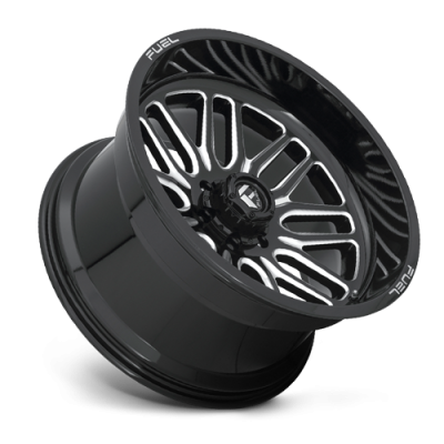 Aluminum Wheels 22X10 Ignite D662 5 On 127 Gloss Black Milled 78.1 Bore -18 Offset Fuel Off Road Wheels