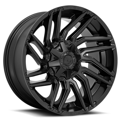 Aluminum Wheels 22X10 Typhoon D775 5 On 114.3/5 On 127 Matte Black 78 Bore -18 Offset Fuel Off Road Wheels