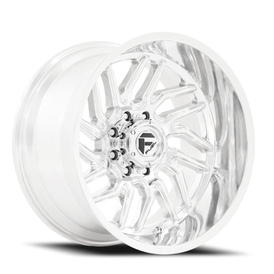 Aluminum Wheels 20X10 Hurricane D809 5 On 127 Polished Milled 71.5 Bore -18 Offset Fuel Off Road Wheels