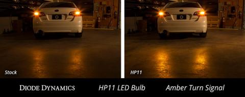 1156 HP11 LED Amber Four Diode Dynamics