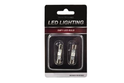 28mm SMF1 LED Bulb Blue Single Diode Dynamics