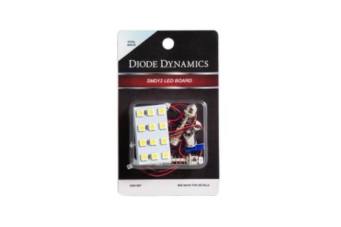 LED Board SMD12 Red Single Diode Dynamics