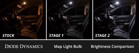 Interior LED Kit for 2007-2013 Chevrolet Silverado, Cool White Stage 1 Diode Dynamics