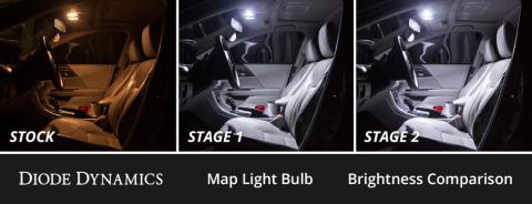 Interior LED Kit for 2006-2012 Chevrolet Impala,  Cool White Stage 1 Diode Dynamics