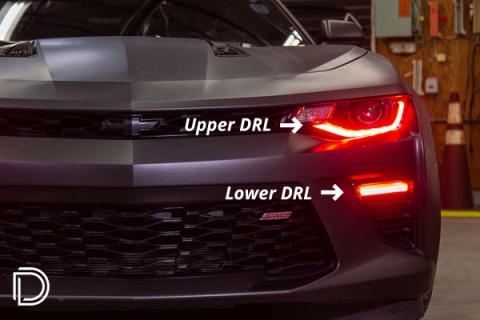 RGBWA Lower DRL Boards for 2016-2018 Chevrolet Camaro