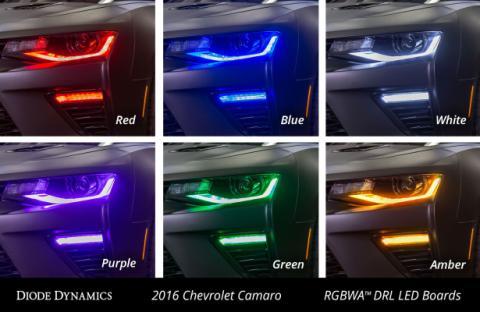 RGBWA Lower DRL Boards for 2016-2018 Chevrolet Camaro