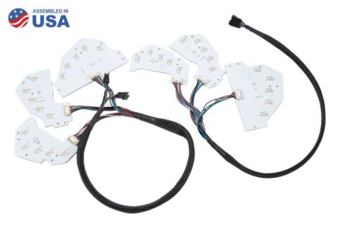 RGBWA DRL LED Boards for 2018-2023 USDM Ford Mustang