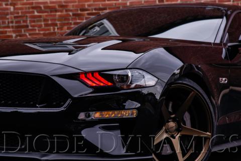 RGBWA DRL LED Boards for 2018-2023 USDM Ford Mustang