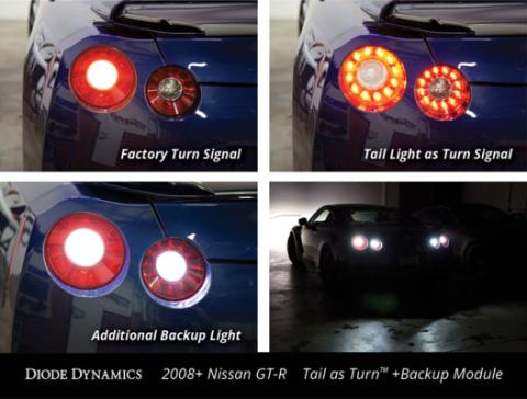 2009-2021 Nissan GT-R Tail as Turn +Backup Module (USDM) Module Only Diode Dynamics