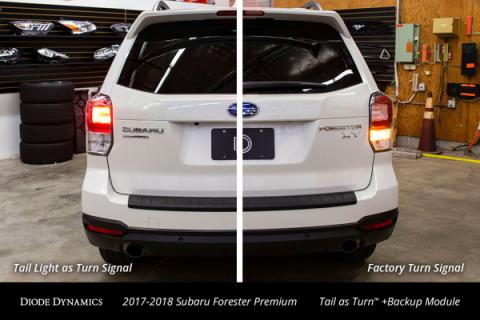2017-2018 Subaru Forester Premium (USDM) Tail as Turn +Backup Module Stage 1 Diode Dynamics