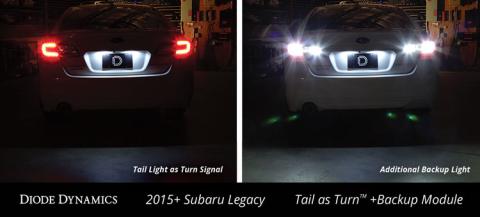 2015-2019 Subaru Legacy Tail as Turn +Backup Module (USDM) Stage 1 Diode Dynamics