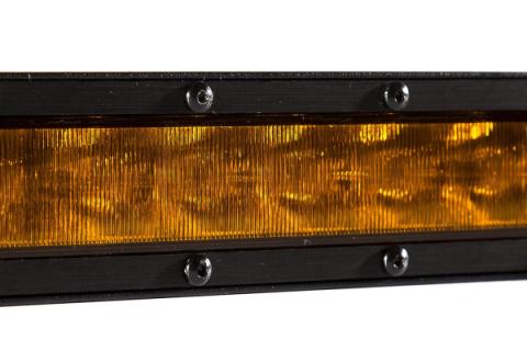 12 Inch LED Light Bar  Single Row Straight Amber Driving Pair Stage Series Diode Dynamics