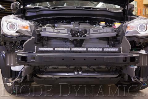 30 Inch LED Light Bar  Single Row Straight Amber Combo Each Stage Series Diode Dynamics