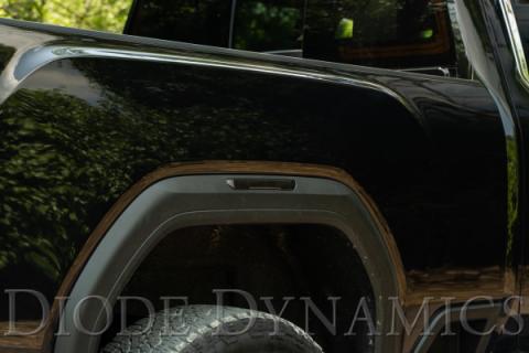 LED Sidemarkers for 20-21 Sierra 2500/3500 HD Clear Set Diode Dynamics