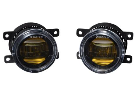 Elite Series Fog Lamps for 2012-2014 Honda CR-V Pair Yellow 3000K Diode Dynamics