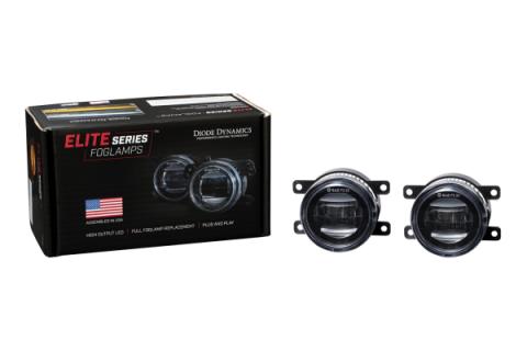 Elite Series Fog Lamps for 2022 Subaru Outback Wilderness Pair Yellow 3000K Diode Dynamics