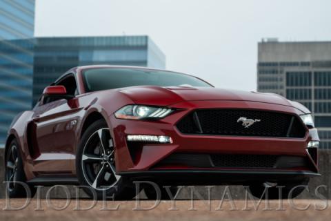 Elite Series Combination Fog Lamp for 18-21 Ford Mustang Cool White Pair Diode Dynamics