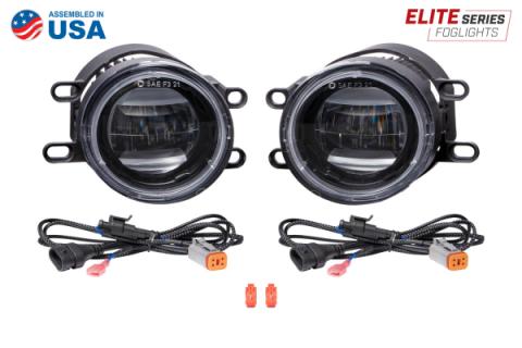 Elite Series Fog Lamps for 2014-2016 Lexus IS350 Pair Cool White 6000K Diode Dynamics