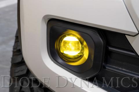 Elite Series Fog Lamps for 2014-2015 Lexus IS250 Pair Yellow 3000K Diode Dynamics
