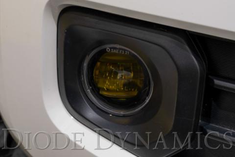 Elite Series Fog Lamps for 2014-2016 Lexus IS350 Pair Yellow 3000K Diode Dynamics