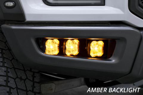 SS3 LED Fog Light Kit for 2017-2020 Ford Raptor White Sport Diode Dynamics