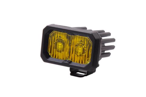 Stage Series 2 Inch LED Pod, Sport Yellow Driving Standard ABL Each