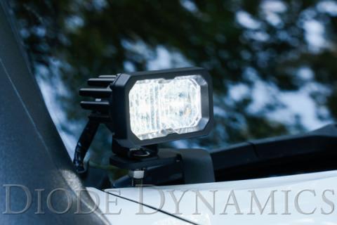 Stage Series 2 Inch LED Pod, Sport White Fog Standard ABL Each