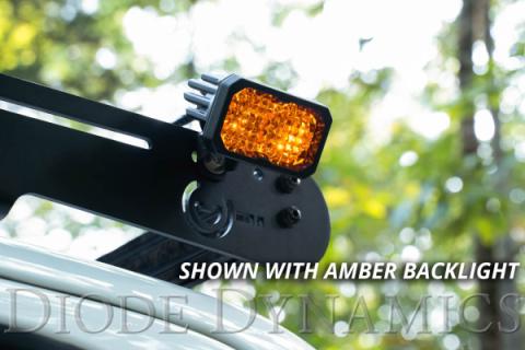 Stage Series 2 Inch LED Pod, Pro Yellow Fog Standard ABL Each