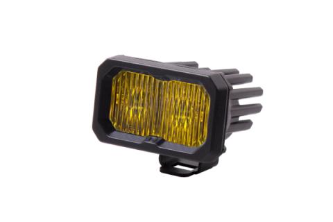 Stage Series 2 Inch LED Pod, Pro Yellow Fog Standard ABL Each