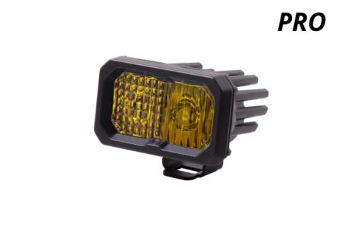 Stage Series 2 Inch LED Pod, Pro Yellow Combo Standard ABL Each