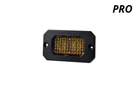 Stage Series 2 Inch LED Pod, Pro Yellow Fog Flush ABL Each