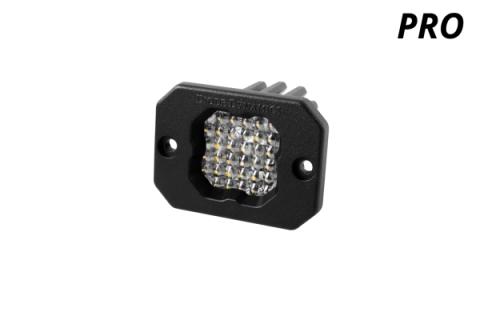 Stage Series C1 LED Pod Pro White Flood Flush RBL Each Diode Dynamics