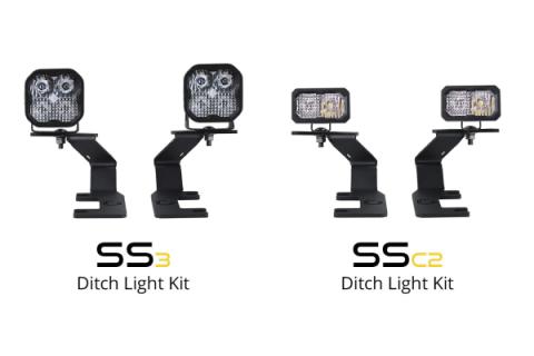 Ditch Light Brackets for 2015-2021 Chevrolet Colorado Diode Dynamics