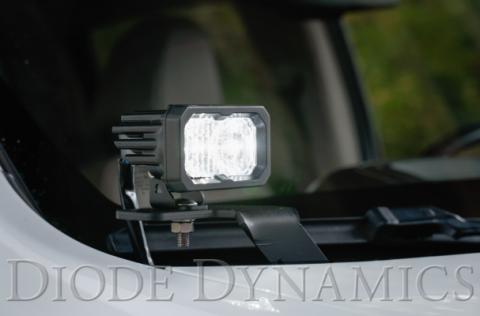 SS3 LED Ditch Light Kit for 2015-2021 GMC Canyon, Sport White Combo Diode Dynamics