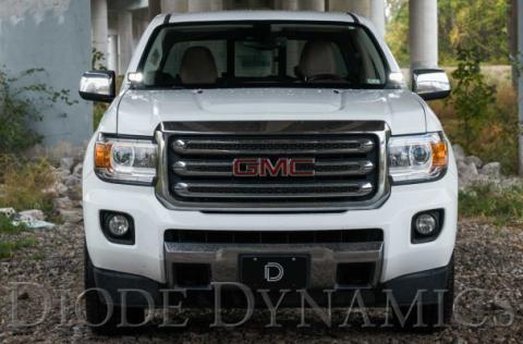 SS3 LED Ditch Light Kit for 2015-2021 GMC Canyon, Pro White Combo Diode Dynamics
