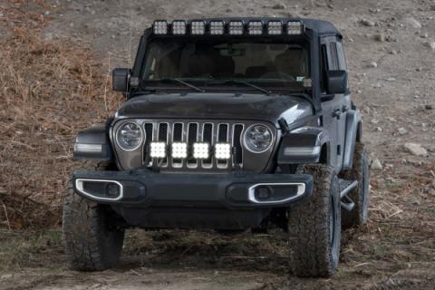 Stage Series Grille Bracket Kit for 2018-Present Jeep Wrangler JL Diode Dynamics