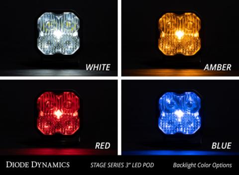 SS3 Sport RBL White Flood Standard Pair Diode Dynamics