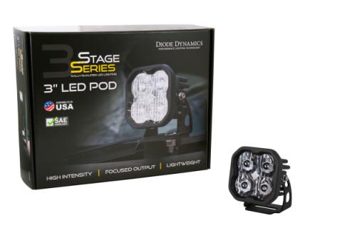 SS3 Max RBL White Flood Standard Single Diode Dynamics