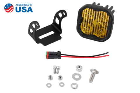 SS3 Max ABL Yellow SAE Fog Standard Single Diode Dynamics