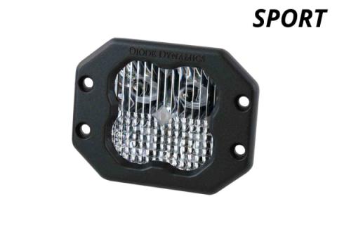 SS3 Sport RBL White Flood Flush Single Diode Dynamics