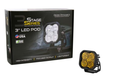 SS3 Max ABL Yellow Driving Standard Single Diode Dynamics