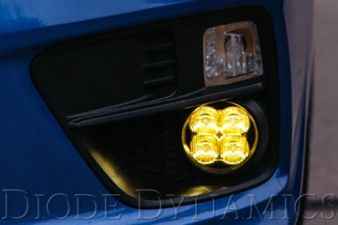 SS3 LED Fog Light Kit for 2010-2014 Subaru Legacy White SAE Fog Sport w/ Backlight Diode Dynamics
