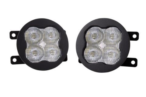 SS3 LED Fog Light Kit for 2014-2018 Subaru Forester White SAE Fog Pro w/ Backlight Diode Dynamics