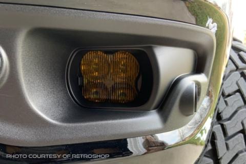 SS3 LED Fog Light Kit for 2019-2021 Ram 1500 (non-LED) White SAE Fog Sport w/ Backlight Diode Dynamics