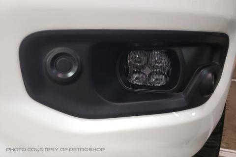 SS3 LED Fog Light Kit for 2019-2021 Ram 1500 (non-LED) Yellow SAE Fog Pro w/ Backlight Diode Dynamics