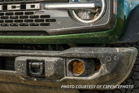 SS3 LED Fog Light Kit for 2021 Ford Bronco (w/ Standard Bumper) White SAE Fog Max w/ Backlight Diode Dynamics