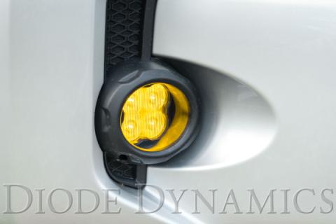 SS3 LED Fog Light Kit for 2010-2021 Toyota 4Runner Yellow SAE Fog Sport w/ Backlight Diode Dynamics
