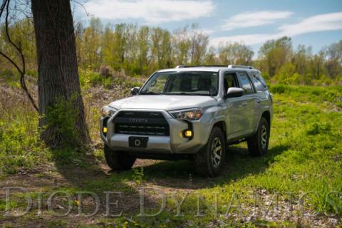 SS3 LED Fog Light Kit for 2010-2021 Toyota 4Runner White SAE Fog Pro w/ Backlight Diode Dynamics