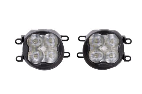 SS3 LED Fog Light Kit for 2012-2015 Toyota Tacoma White SAE Fog Pro w/ Backlight Diode Dynamics